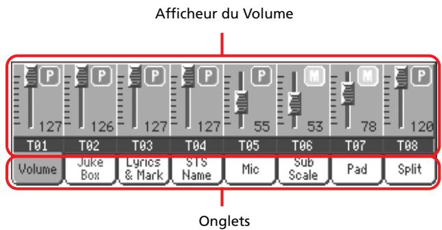 KORG PA2XPRO - Afficheurs - 1