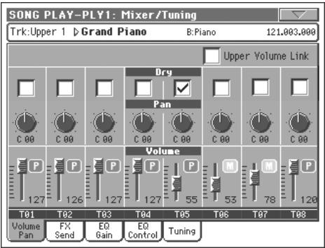 KORG PA2XPRO - Changer de player pendant une opération d'édition - 3