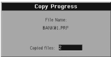 KORG PA2XPRO - Copier un dossier entier ou tout le contenu d'un dossier - 1