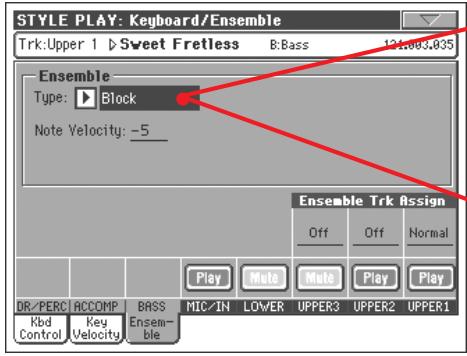 KORG PA2XPRO - Ajouter des accords à la mélodie jouée à la main droite avec la fonction ensemble - 5