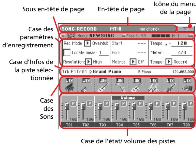 KORG PA2XPRO - Entrer en mode record - 2