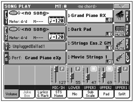 KORG PA2XPRO - Appuyez sur le bouton SONG PLAY pour afficher le mode SONG PLAY. - 2