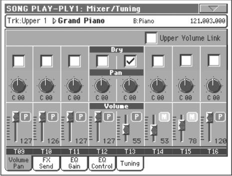 KORG PA2XPRO - Changer de player pendant une opération d'édition - 4