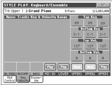 KORG PA2XPRO - Icône de play/mute - 3