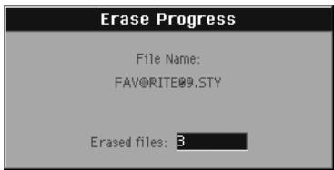 KORG PA2XPRO - Remplacer (procedure Overwriting) des fichiers ou des dossiers déjà présents - 3