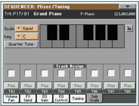 KORG PA3X - Paramètres - 1