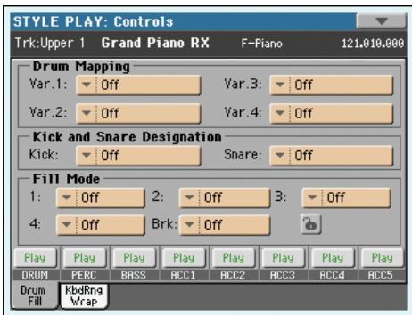 KORG PA3X - Icône de verrouillage de pad - 3