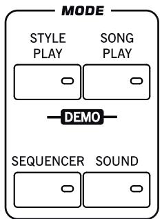 KORG PA3X - Section mode - 2