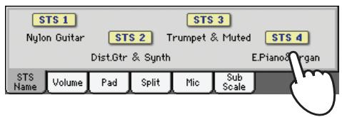 KORG PA3X - Single touch settings (STS) - 1