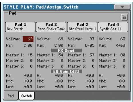 KORG PA3X - Icône de play/mute - 3