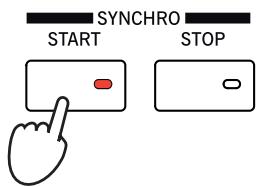 KORG PA3X - Vérifiez que l'un des modes Chord Scanning est sélectionné. - 1