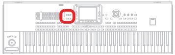 KORG PA3X - Section mode - 1