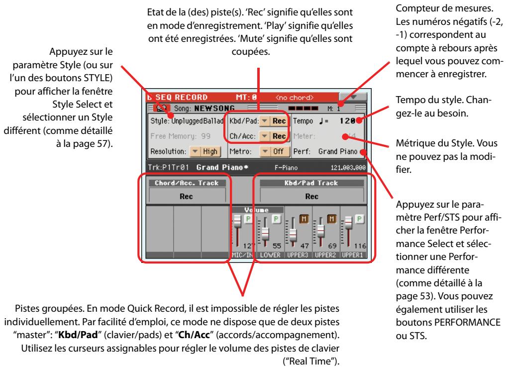KORG PA3X - Préparer l'enregistrement - 1