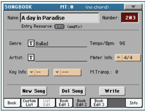 KORG PA3X - Boutons - 2