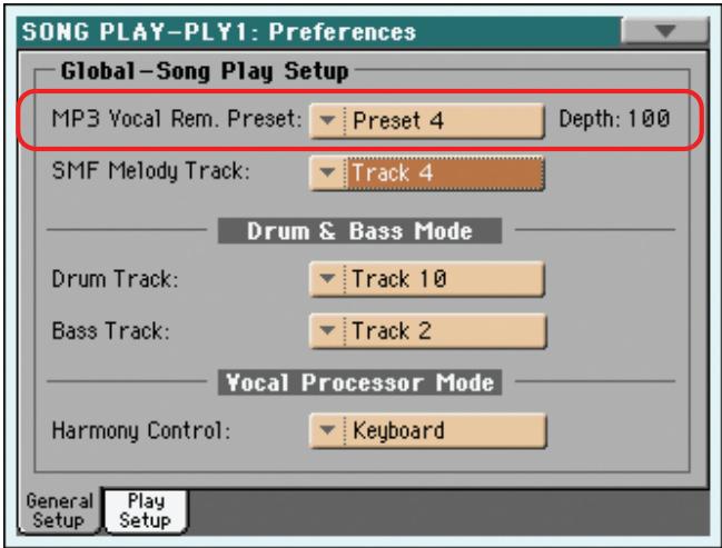 KORG PA3X - Gommer le chant d'un fichier MP3 - 2