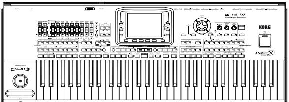 KORG PA3X - Connexions et réglages - 2
