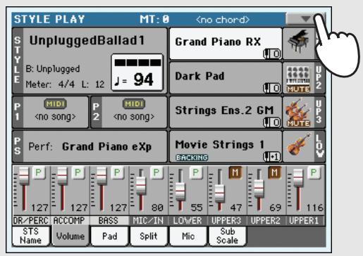 KORG PA3X - Activer la fonction easy mode - 1