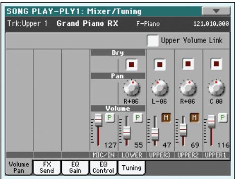 KORG PA3X - Changer de player pendant une opération d'édition - 2