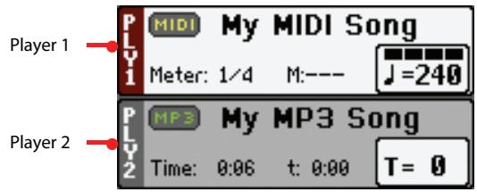 KORG PA3X - Icône du menu de la page - 2