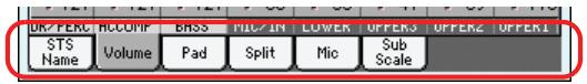 KORG PA3X - Color touchview™: l'interface graphique de l'utilisateur - 1