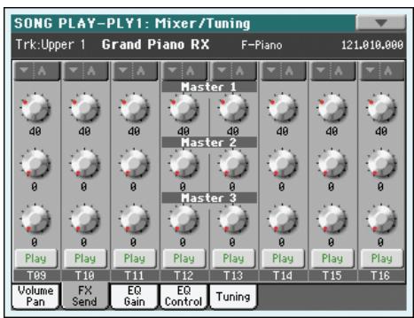 KORG PA3X - Paramètres - 2