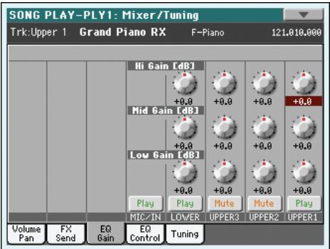 KORG PA3X - Icône de play/mute - 3