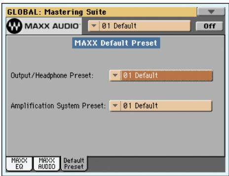 KORG PA3X - Maxx default preset - 1