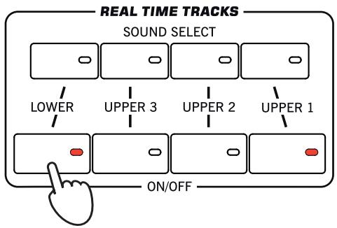 KORG PA3X - Jouer des sons différents à la main gauche et à la main droite - 4