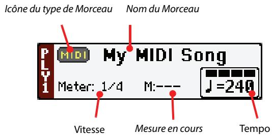 KORG PA3X - Icône du menu de la page - 3
