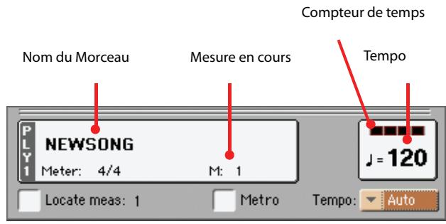 KORG PA3X - Icône du menu de la page - 2