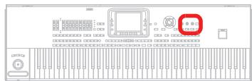 KORG PA3X - MIC On/Off - 1