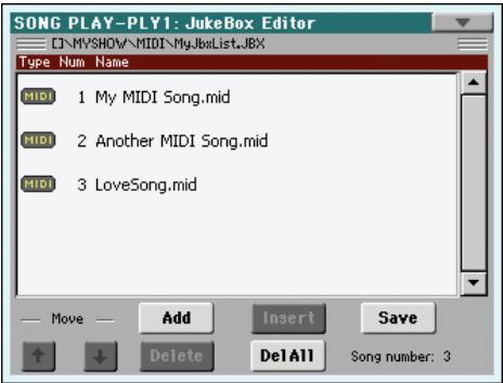 KORG PA3X - Jukebox editor - 1