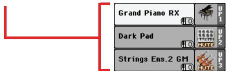 KORG PA3X - Jouer des sons différents à la main gauche et à la main droite - 9