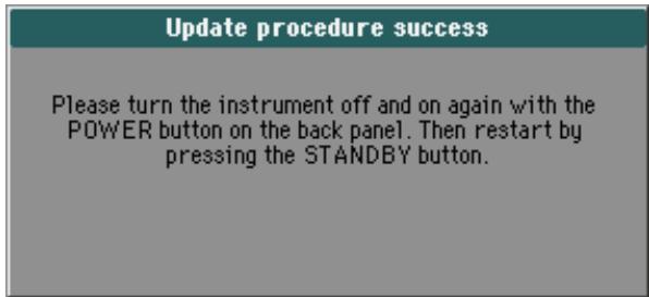 KORG PA3X - Formater le disque dur et installer le système d'exploitation - 6