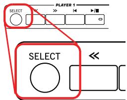 KORG PA3X - Appuyez sur la case player 1 pour afficher la fenêtre song select. - 4
