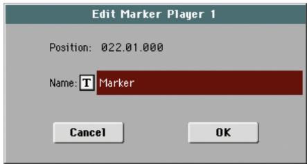 KORG PA3X - Comment modifier un marqueur - 1