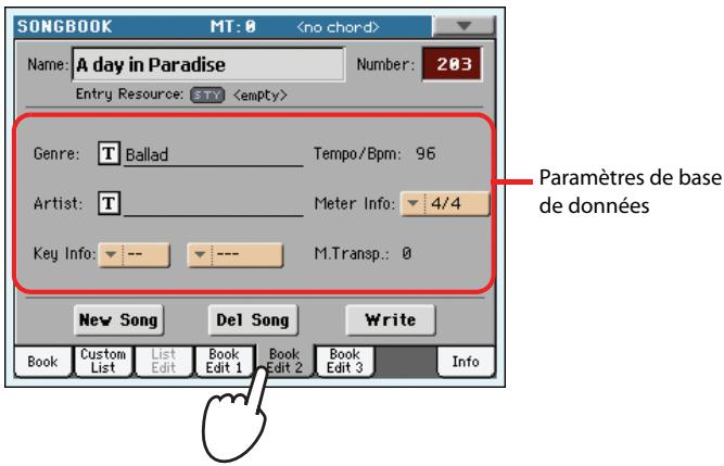 KORG PA3X - Ajouter des entrées - 2