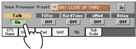 KORG PA3X - Doubler la partie de chant - 2