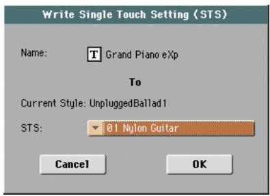 KORG PA3X - Bouton [select...] - 1