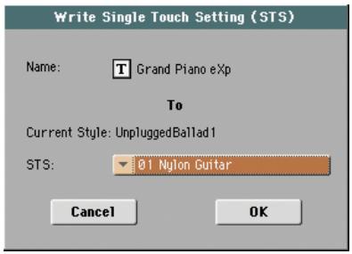KORG PA3X - Bouton [select...] - 2