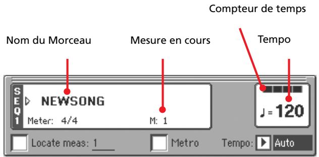 KORG PA800 - Icône du menu de la page - 2