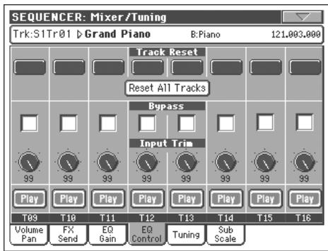 KORG PA800 - Icône play/mute - 4