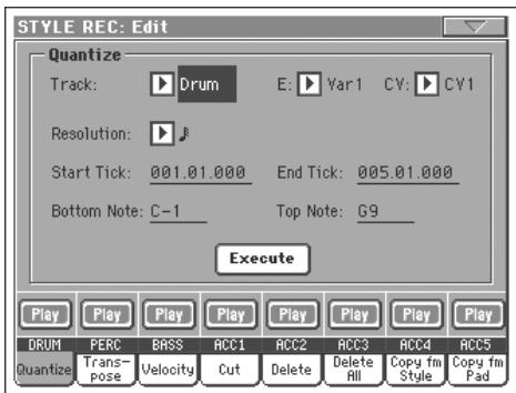 KORG PA800 - Insertion - 2