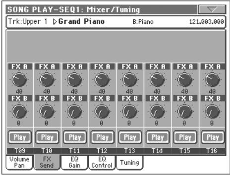 KORG PA800 - Icône de play/mute - 7