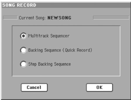 KORG PA800 - Entrer en mode record - 1
