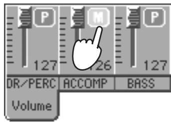 KORG PA800 - Activer/couper les pistes de style - 3
