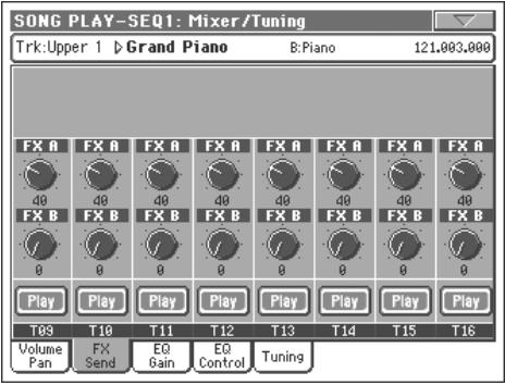 KORG PA800 - Icône de play/mute - 6