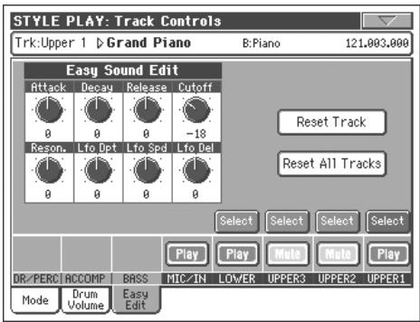 KORG PA800 - Comment régler le volume d'une seule classe de drum - 1