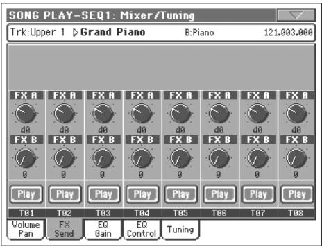 KORG PA800 - Icône de play/mute - 5