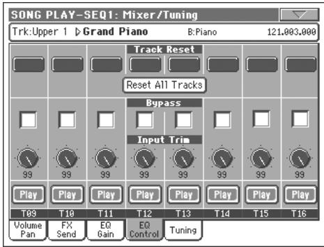 KORG PA800 - Icône play/mute - 5